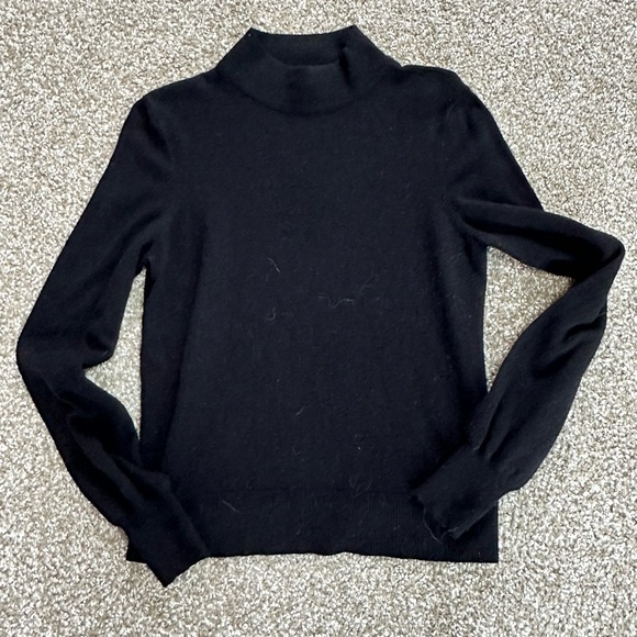 Philosophy Black Mock Turtleneck Pullover Sweater Size SMALL - Picture 1 of 10